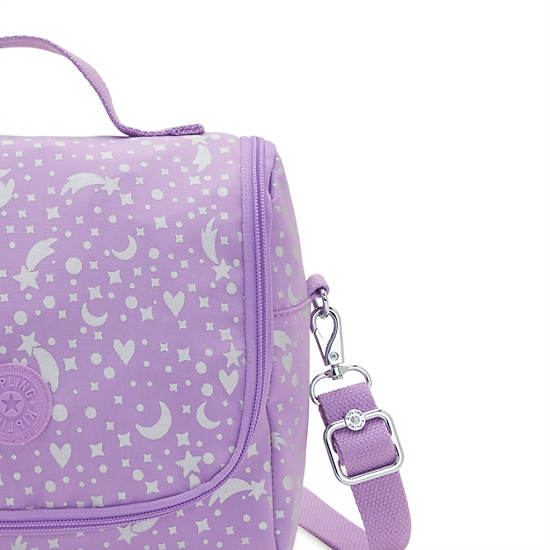 Kipling New Kichirou Printed Lunch Bag Vesker Lilla | NO 1280KO